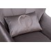 Кресло Siena велюр серый Colt017 17 см Garda Decor SIENA-К-2K-Colt017