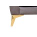 Кресло Siena велюр серый Colt017 17 см Garda Decor SIENA-К-2K-Colt017