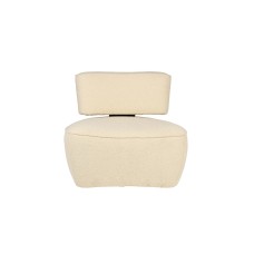 Кресло ткань букле бежевое см Garda Decor 58DB-23052