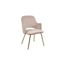 Кресло велюр серо-бежевый см Garda Decor 30C-1231 GRB