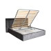 Кровать Modena с подъемным мех. серый Grammy 980 см Garda Decor MODENA3К-180М-Gram980