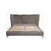 Кровать Siena без мех.велюр серый Colt017 см Garda Decor Siena2К-160-Colt017
