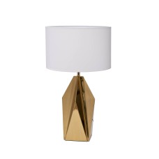 Лампа настольная dh72см плафон кремовый Garda Decor K2KM1253TG-CW
