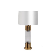 Лампа настольная плафон белый Н.77,5см Garda Decor 22-89110