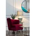 Лампа настольная плафон синий Д38,В65 Garda Decor 22-88017
