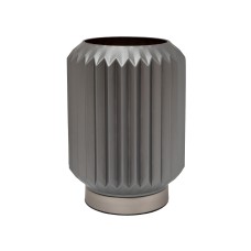 Лампа настольная серое дымчастое стекло dh25см Garda Decor 22-89227