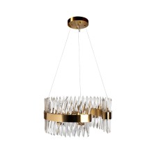 Люстра CLOUD латунь D.H.27см Garda Decor 92EL-YG18739G-14P
