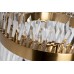 Люстра CLOUD латунь D.H.27см Garda Decor 92EL-YG18739G-14P