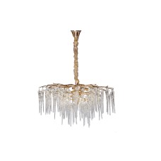 Люстра Primavera d80 см, металл цвет золото Garda Decor 86-80028