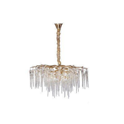 Люстра Primavera d80 см, металл цвет золото Garda Decor 86-80028