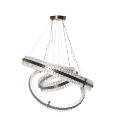 Люстра подвесная "Galaxy" стекло прозрач. dh150см Garda Decor 91GH-30861