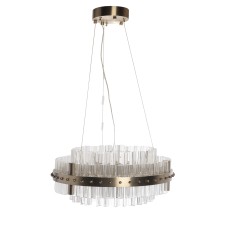 Люстра подвесная "Galaxy" стекло прозрач. dh150см Garda Decor 91GH-30864