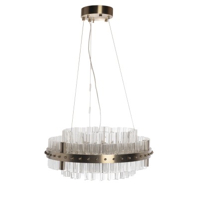 Люстра подвесная "Galaxy" стекло прозрач. dh150см Garda Decor 91GH-30864