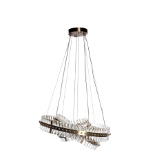 Люстра подвесная "Galaxy" стекло прозрач. dh150см Garda Decor 91GH-30867