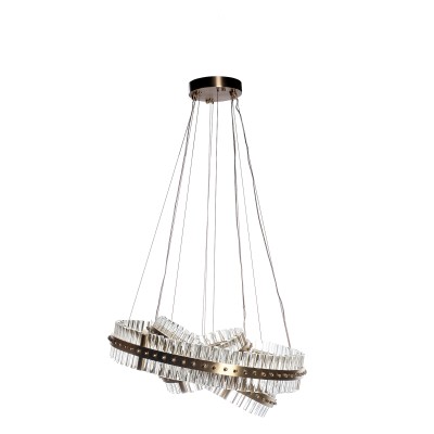 Люстра подвесная "Galaxy" стекло прозрач. dh150см Garda Decor 91GH-30867
