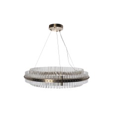 Люстра подвесная "Galaxy" стекло прозрач. dh150см Garda Decor 91GH-30868