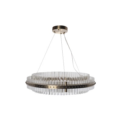 Люстра подвесная "Galaxy" стекло прозрач. dh150см Garda Decor 91GH-30868