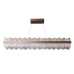 Люстра подвесная прямоуг. 120см Garda Decor 162FL-60082