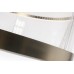 Люстра подвесная шампань/акрил dh25см Garda Decor 91GH-97077