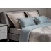 Пододеяльник Нувола принт тенсель бирюзовый Garda Decor 144HF-70601