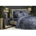 Пододеяльник принт тенсель Магнолия cиний Garda Decor 144HF-10412