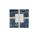 Пододеяльник принт тенсель Магнолия синий Garda Decor 144HF-10413
