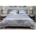 Пододеяльник сатин жаккард Серпенте серый Garda Decor 130HB-DC220200-POD JAC SER