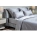 Пододеяльник сатин жаккард Серпенте серый Garda Decor 130HB-DC220200-POD JAC SER