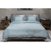 Пододеяльник тенсель бирюзовый Garda Decor 144HF-70612