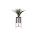 Подставка под цветы серебро dcм Garda Decor 13RXFP3105M-SILVER