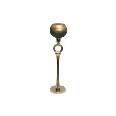 Подсвечник золотисто-зеленый dсм Garda Decor 71PN-3183