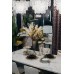 Подсвечник золотисто-зеленый dсм Garda Decor 71PN-3183