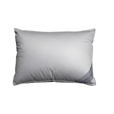 Подушка Прима  экстра, 100% пух гусиный серый Garda Decor 104BP-02057