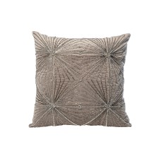 Подушка с бисером "Лучи" серебро см Garda Decor 70SW-20306