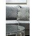 Подушка с бисером "Лучи" серебро см Garda Decor 70SW-20306