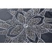 Подушка вышивка, бисер "Цветок" синий Garda Decor 70SW-26096