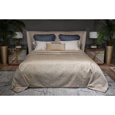 Покрывало Gloss бежевое Garda Decor 121GD-12114