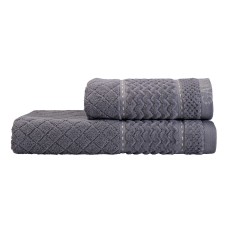 Полотенце Наполи серое Garda Decor 119VAL-ARG5090-POL SER