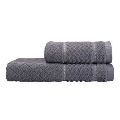 Полотенце Наполи серое Garda Decor 119VAL-ARG5090-POL SER