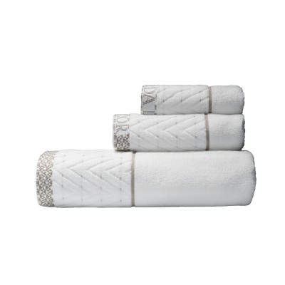 Полотенце Орсетто белое Garda Decor 119VAL-02101