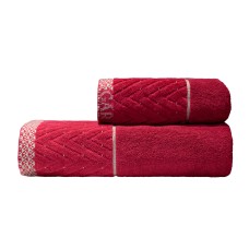 Полотенце Орсетто бордовое Garda Decor 119VAL-01148