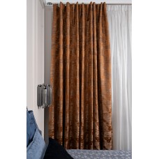 Портьера Bromley оранжевый Garda Decor 121GD-00006/1