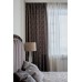 Портьера FIJI коричневая см Garda Decor 121GD-00002