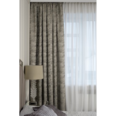 Портьера Mirage бронза Garda Decor 121GD-00008