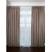 Портьера Silkу бежевая  димаут Garda Decor 121GD-00011