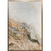 Постер "Серый мрамор-1" см, багет Garda Decor 89VOR-MARBLE3
