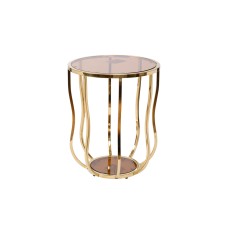 Приставной столик Garda Decor 13RXET4036-GOLD