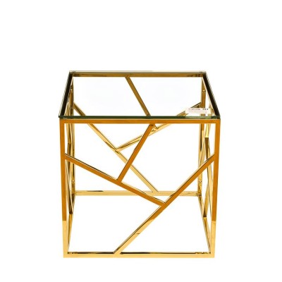 Приставной столик Garda Decor GY-ET2051214GOLD
