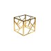Приставной столик Garda Decor GY-ET2051214GOLD