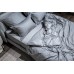 Простыня сатин серый Garda Decor 130HB-BSH240250-PROS SER